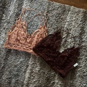 Free people bralette bundle